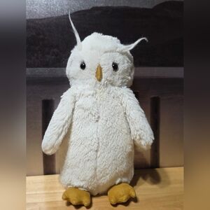 Jellycat White and Tan Owl Plush Toy